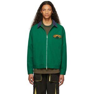 NWT Brain Dead x Them Team Jacket, Green, Size: Medium